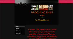 Desktop Screenshot of kashmirbloomingdale.com